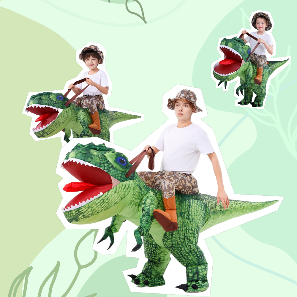 T-Rex inflatable costume 