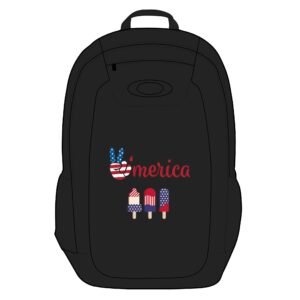 America Peace Sign 20L Backpack — Patriotic 'merica Daypack